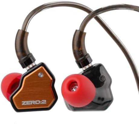 Elevate Your Sound Experience with Linsoul 7 Hz x Crinacle Zero Wired IEM: Premium 10 mm Dynamic Driver Earbuds with OFC Cable & Microphone – Ideal for Gamers and Audiophiles – Stylish Blue Design for Ultimate Comfort and Versatility