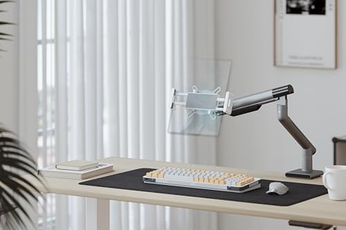Enhance Your Workspace with the Mount Plus VESAT01 Universal VESA Tablet Mount Adapter – Ideal for i Pad, i Pad Pro & Portable Monitors | VESA 75 x75 Compatibility | Adjustable, Lightweight Design for Effortless Viewing Angles | Supports Up to 15-Inch Screens for Optimal Productivity and Comfort