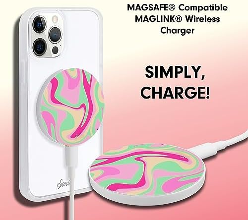 Sonix x Sanrio Hello Kitty & Care Bears Magnetic Mag Safe Charger for i Phone 12-16 Series | 6.5 ft USB-C Fast Wireless Charging Cable | Stylish, Playful, and Efficient Power Solution for Your Device