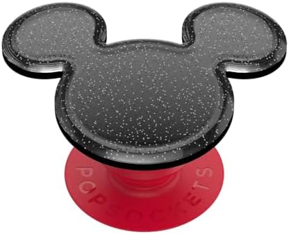 Disney Classic Mouse Pop Sockets Phone Grip with Versatile Kickstand – Ultimate Anti-Drop Phone Holder for One-Handed Use and Easy Style Switchability – Compatible with i Phone, Samsung, and Most Cases – Ideal for Wireless Charging and Everyday Convenience