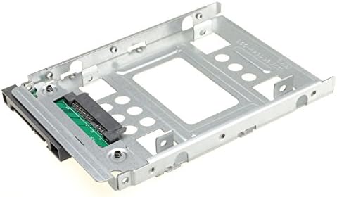 Transform Your Storage with the 2.5″ to 3.5″ SATA Hard Drive Adapter Tray – Dual Pack for Hot Swapping and Enhanced Speed, Perfect for Desktop Upgrades and Server Configurations, Durable SSD Caddy for Effortless Data Management and Compatibility Across Systems