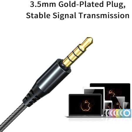 Premium Dual Driver Wired Earbuds with Microphone – Exceptional Noise Isolation for Sports & Daily Use, Enhanced Extra Bass Audio, Durable 1.2 m Tangle-Free Braided Cable, Ergonomic Secure Fit for Comfort During Workouts and Commutes