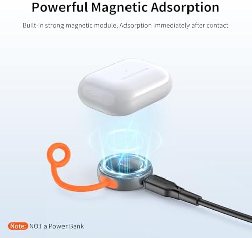 Mcdodo Magnetic Fast Charger for Apple Watch – Ultra-Portable Wireless Charging Hub with Dual USB-C & Lightning Compatibility – Rapid Power Solution for All Series Including Ultra & SE – Sleek, Lightweight Design Perfect for Active Lifestyles and On-the-Go Charging