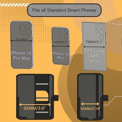 Subaru Outback Phone Holder (2015-2019) – Secure Smartphone Cradle with 360-Degree Rotation for Optimal Viewing and Navigation Safety