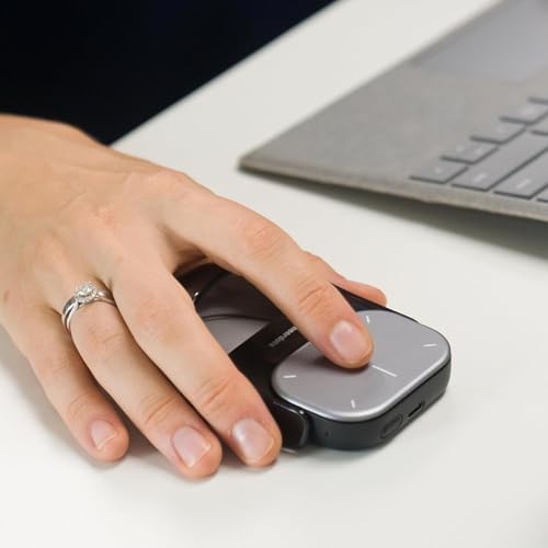 Revolutionize Your Workflow with the 2025 Wireless Mouse: 2-in-1 Detachable Remote Presenter & Ultra-Lightweight Clicker for PC, Mac & Laptop – Perfect for Seamless Presentations and Effortless Navigation – Enhanced Speed & Ergonomic Design for Ultimate Comfort