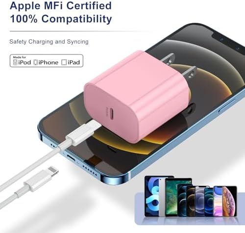 Fast Charging Multi-Port USB C Power Adapter – 5-Port 40 W Wall Charger for i Phone 16 Pro Max, 16 Pro, 15 Pro Max, and More – Compact Cube Design with 3 USB-C and 2 USB-A Ports – Ideal for Efficient Device Charging in Homes and Offices – Built-in Safety Features for Overcharging Protection – Perfect for Busy Professionals and Families