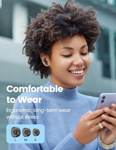 Ultimate Bluetooth 5.3 Wireless Earbuds – Experience Superior Deep Bass with 50-Hour Playtime, IPX7 Waterproof Design for Enhanced Durability, Featherlight In-Ear Fit for All-Day Comfort, Integrated Microphone for Clear Hands-Free Calling, Effortless Compatibility with i OS & Android Devices – Ideal Gift for Music Enthusiasts and Fitness Lovers