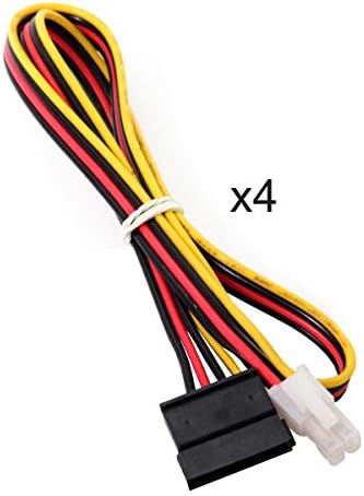 Maximize Storage Efficiency with JSER 4 SATA Hard Disk Controller – Intelligent Power Management for HDD & SSD Drives, PCI Bracket Included, Energy-Saving Performance for Enhanced Data Transfer Rates and System Longevity