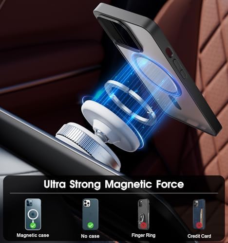 Revolutionary Ultra Vacuum Suction Magnetic Car Phone Holder – 360-Degree Rotation for i Phone 15, 14, 13, 12 & Android – Secure Hands-Free Navigation Accessory in Sleek White Finish for Ultimate Driving Safety and Convenience