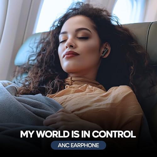 Ultra-Long Playtime Bluetooth 5.3 Noise Cancelling Earbuds – 140-Hour Battery Life, 4-Microphone Sound Isolation, IPX4 Waterproof, Touch Controls, LED Battery Indicator – Premium Comfort for Audiophiles and Professionals in Stylish Black Finish