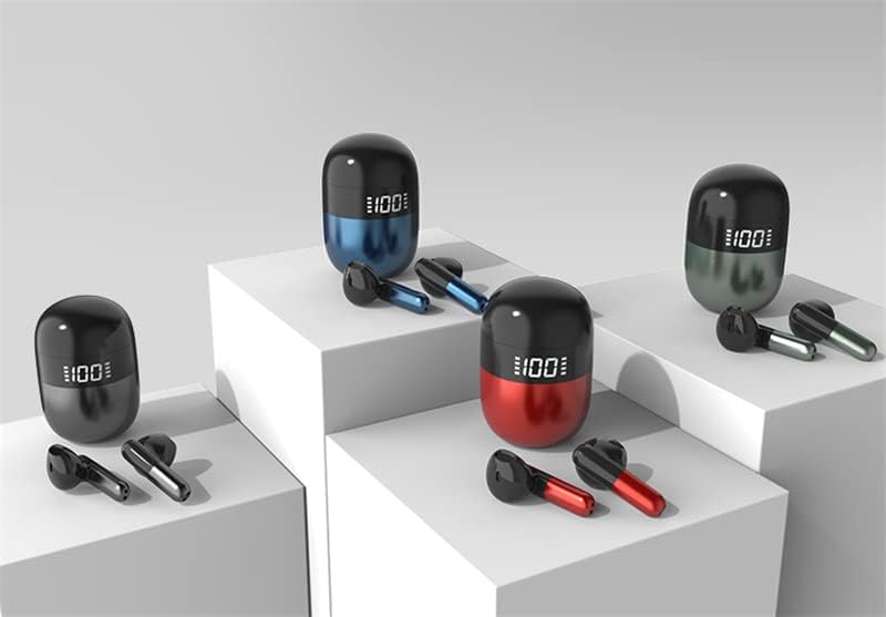 Next-Gen Bluetooth 5.2 In-Ear Wireless Earbuds with Intelligent Touch Controls – Sleek USB-C Charging Case, Advanced Noise Cancellation, and High-Fidelity Microphone for Effortless Sync with Android & i OS Devices (Vibrant Green) – Ultimate Audio Solution for Avid Listeners and Dynamic Professionals