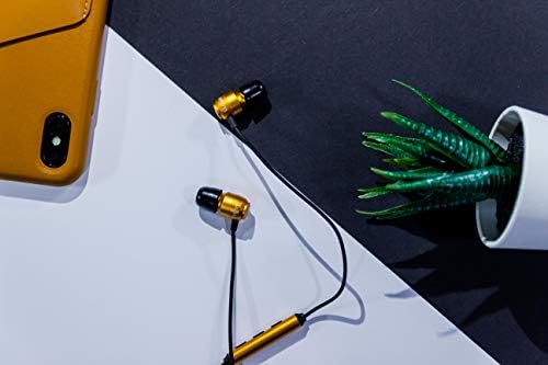 LUDOS Clamor Wired Earbuds – Premium Noise-Isolating In-Ear Headphones with Memory Foam Tips, Built-in Microphone, 5-Year Warranty – Perfect for i Phone and Samsung Users, Ideal for Students and Small Ears in Stylish Pink – Ultimate Sound Quality and Comfort for Everyday Use