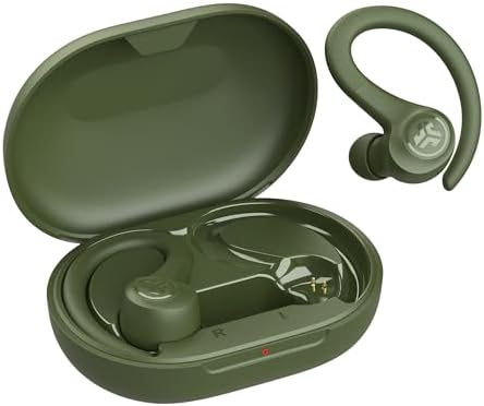 JLab Go Sport+ Wireless Workout Earbuds – Unrivaled 35+ Hour Bluetooth Battery Life, C3 Clear Calling Technology for Distinct Conversations, and Secure Earhook Design for Unyielding Stability During Workouts – Elevate Your Sound Experience with 3 Adjustable EQ Settings and Broad Device Compatibility in Sleek Graphite Finish