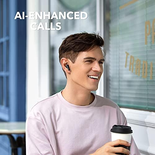 Anker Soundcore Life P2 Mini True Wireless Earbuds – Bluetooth 5.2 for Seamless Connectivity, Customizable EQ for Personalized Sound, 32-Hour Playtime with Quick Charge, Compact Design for Comfortable Daily Use, Deep Bass Performance for Music Lovers (White)