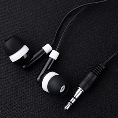 Bulk Pack of 50 Individually Wrapped Earbuds – Premium Classroom Headphones for Schools, Libraries, and Hospitals – Enhanced Compatibility, Lightweight Design, and High-Quality Sound for Focused Listening