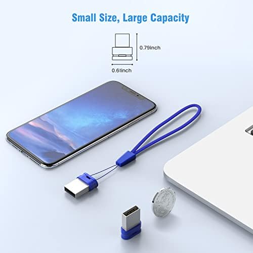 Maximize Your Data Capacity with K&ZZ Ultra Slim 64 GB USB Flash Drive 2 Pack – High-Speed USB 2.0 Memory Stick with Convenient Lanyard for On-the-Go Storage Solutions, Perfect for Students and Professionals