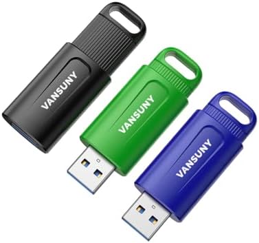 Vansuny 128 GB Type C Flash Drive – Versatile 2-in-1 OTG USB 3.0 & Type C Memory Stick for Effortless File Transfer Across Android, Mac, Tablets & PCs – Compact Dual Thumb Drive with Keychain for On-the-Go Convenience and High-Speed Data Access