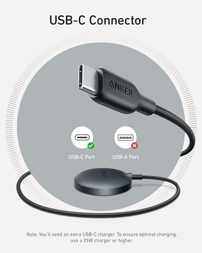 Anker Mag Safe Charging Pad for i Phone 16 Series – Qi2 Certified 15 W Fast Wireless Charger with Magnetic Alignment, Compatible with i Phone 16/16 Plus/16 Pro/16 Pro Max/15/14/13/12 – Sleek, Portable Design for Effortless Power-Up and Enhanced Stability