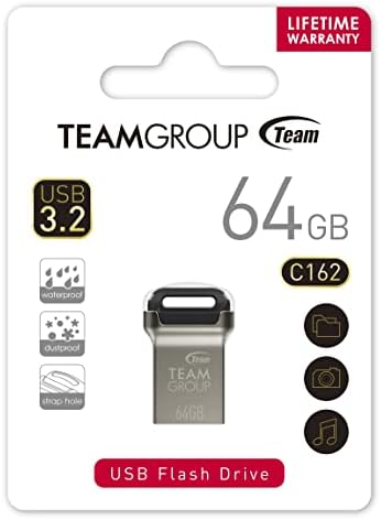 TEAMGROUP S5 256 GB USB 3.2 Gen 1 Flash Drive – High-Speed External Data Storage with 140 MB/s Read Speed, Compact & Durable USB Memory Stick for Effortless File Transfers and Backups, Ideal for Computers and Laptops