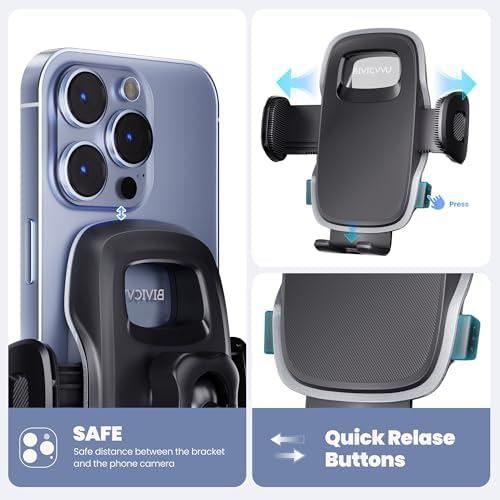 Universal 360° Adjustable Car Phone Holder with Telescopic Arm – Secure Suction Cup Mount for Dashboard and Windshield, Perfect for All Smartphones (4.8-7″) – Hands-Free Navigation and Enhanced Safety Drive Solution