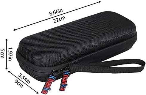 Khanka Premium Hard Travel Case for Anker Power Core Slim 10 K Portable Charger – Ultimate Protection & Organization for 10000 m Ah Battery Pack – Shockproof, Lightweight Design with Zipper Closure and Mesh Pocket for Accessories Storage