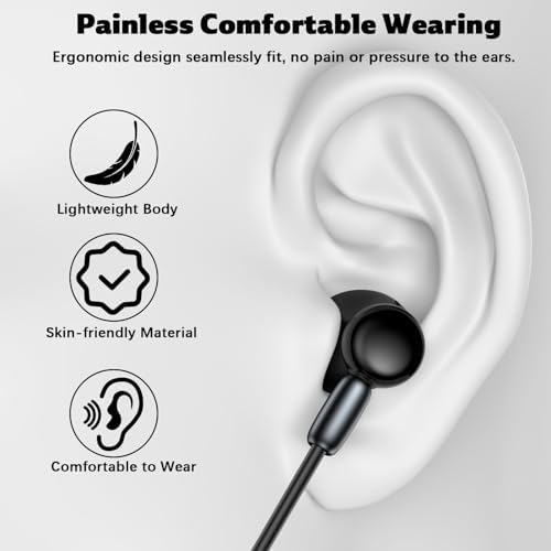 Premium USB C Noise-Canceling Earbuds with Microphone – Advanced In-Ear Headphones for i Pad A16, Galaxy Z Flip 7, Fold 6, S25, i Phone 16 Pro Max, Pixel 9 – Tangle-Resistant Magnetic Design for Exceptional Sound Clarity & Comfort – Ideal for Audiophiles Using i Phone & Android Devices