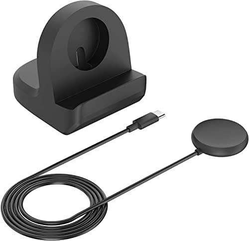 TUCANA Premium Silicone Charging Stand for Google Pixel Watch – Non-Slip Base Design for Effortless Stability and Fast Charging – Sleek, Space-Saving Accessory for Modern Workspaces – Durable and Easy to Maintain