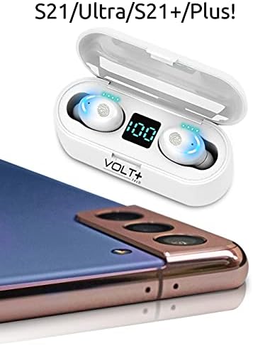 Revolutionary Wireless Bluetooth 5.3 Earbuds for Samsung Galaxy S-Series – IPX7 Waterproof, 2000 m Ah Charging Case, Ultimate Noise Cancellation, and Ergonomic Comfort for Enhanced Listening Experience and Seamless Connectivity