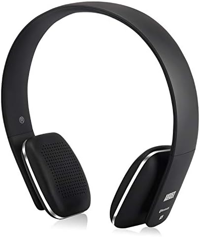 August EP636 Wireless Bluetooth Headphones – Premium On-Ear Design with NFC Technology for Instant Pairing – High-Fidelity Audio Performance for Audiophiles and Professionals – Long-Lasting 10-Hour Battery for Uninterrupted Listening – Built-In Microphone for Effortless Hands-Free Communication – Ideal for Commuters, Fitness Enthusiasts, and Daily Use