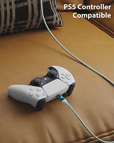 Experience Unmatched Connectivity with CONMDEX 10 Gbps USB C Cable [6 ft, 2-Pack] – Fast Charging & High-Speed Data Transfer for i Phone 16 Plus, 16 Pro Max, Samsung Galaxy S25 – Ultimate Android Auto & Device Compatibility in Sleek Black Design for Seamless Performance and Durability