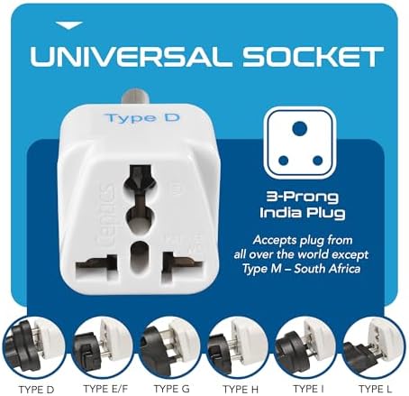 Ultimate Compact Travel Power Adapter for UK & Ireland – Dual USB & USB-C Fast Charger with 3.1 A Output – Type G Plug Converter for Seamless Global Connectivity in Hong Kong, England, Dubai, and Saudi Arabia – Safe, Efficient Design for Smart Travelers