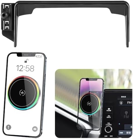 Car Magnetic Phone Mount for Honda CRV CR-V 2023 2024 2025 and Honda HRV HR-V 2023-2025 Auto Interior Accessories Best Cell Phones Holder Fast 15W Wireless Charger Charging GPS Screen Stand – Enhanced Compatibility and Speed