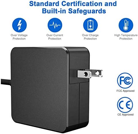 Universal 65 W USB-C Power Adapter Charger for Mac Book, Lenovo, ASUS, Dell, Acer & More – Fast Charging Compatibility for All Laptops & Smartphones – Travel-Friendly Design with Global Voltage Support – Premium Quality & 24/7 Customer Care