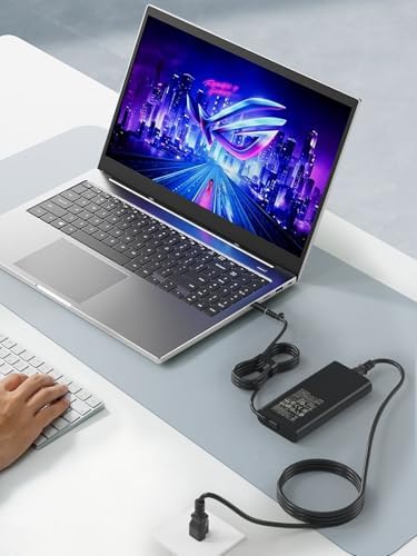 High-Power 100 W USB-C Laptop Charger for Dell Models – Fast Charging AC Adapter with Enhanced Compatibility for Latitude, Inspiron, and Precision Series – Eco-Friendly TPE Cable, Multiple Safety Protections, and Convenient Cable Management – Ideal Travel Companion for Home and Office Use