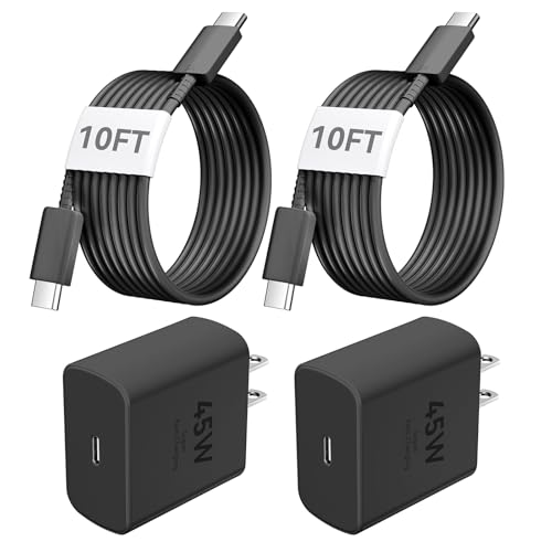 High-Speed 45 W USB-C Wall Charger for i Phone 16 Pro Max – Includes 6 FT Long Charging Cable for Ultimate Flexibility and Rapid Power Boost – Perfect for i Phone 16 Series & Samsung S24 – Compact Design with Advanced Safety Features
