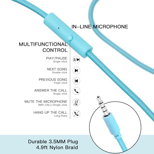 Olyre Lightweight Wine Red Kids Headphones – Ergonomic Wired Earphones for Toddlers – Superior Audio Quality with Tangle-Free Design – Comfortable, Durable & Stylish for School, Travel, and Home Use – Ideal for Young Listeners and Seamless Compatibility with Tablets and Smartphones