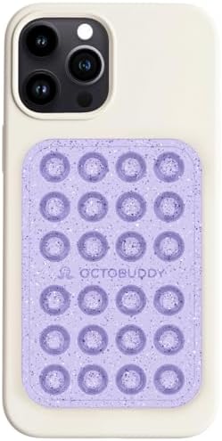 Elevate Your Selfie Game with the Diamonds Silicone Suction Phone Mount – Stylish Hands-Free Grip Featuring 24 Robust Suction Cups for Unmatched Stability – Compact 2.6″ x 3.9″ Design in Fancy Violet – Perfect for Vlogs, Live Streaming, and Capturing Every Moment Effortlessly