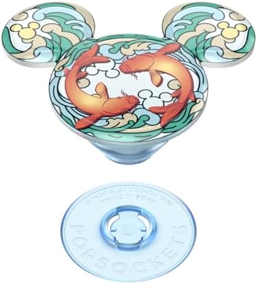 Minnie & Daisy Pop Socket Phone Grip with Versatile Kickstand – Stylish Adhesive Cell Phone Holder for One-Handed Use – Universal Compatibility with i Phone, Samsung & More – Swappable Design for Customization and Wireless Charging Friendly – Anti-Drop Technology for Enhanced Security – Perfect for On-the-Go Users