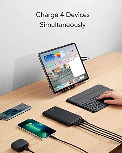 Charmast 26800 m Ah Power Delivery Power Bank – Ultra-Fast 18 W USB-C Portable Charger with Quick Charge 3.0 for Mac Book, i Pad, i Phone, Samsung Galaxy, Google Pixel & More – Travel-Friendly Design with Enhanced Device Compatibility and Smart Protection Technology