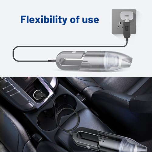Anina 2 PCS Premium Power Cord for UPFOX Handheld Vacuum – USB to DC Fast Charging Cable with LED Status Indicator, 3.3 ft Length, High-Conductivity Pure Copper for Optimal Performance – Essential Accessory for Effortless Cleaning and Quick Recharges Across All UPFOX Models