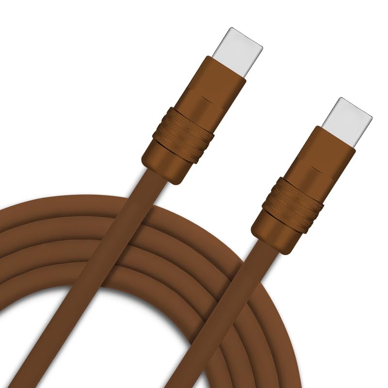 Elevate Your Charging Game with the Chubby 2.0 240 W USB-C Cable – Ultra-Durable Silicone Design for i Phone 15/16 & Samsung Galaxy, 3.3 FT Length for Ultimate Flexibility, Rapid Power Delivery for All Your Devices on the Go