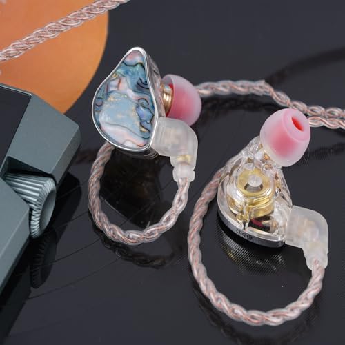 DB2 IEM Hybrid Earphones – Premium 1 BA & 1 DD In-Ear Monitors for Ultimate Sound Experience, Perfect for Gamers, Audiophiles, and Musicians – Stylish Purple Finish with Detachable 2-Pin Cable & 3.5 mm Connection for Enhanced Comfort and Performance