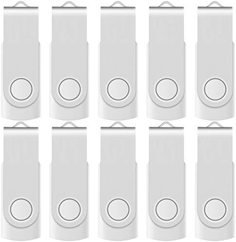 Enfain 10-Pack Red USB Flash Drives 16 GB – High-Speed USB 2.0 Memory Sticks with LED Indicator & 12 Labels for Easy Organization – Reliable & Portable Data Storage Solution for Professionals and Students