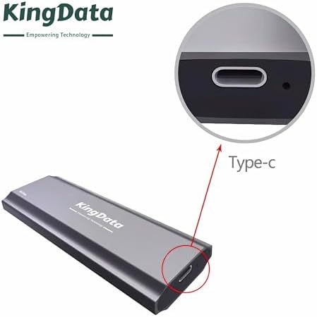 Ultra-Fast M.2 NVMe Enclosure – Tool-Free USB 3.1 Adapter for 2230/2242/2260/2280 SSDs, Up to 10 Gbps Transfer Speed with USB C to A Cable – Perfect for Windows, Mac, and Linux Users, Compact & Portable Design for Enhanced Data Management