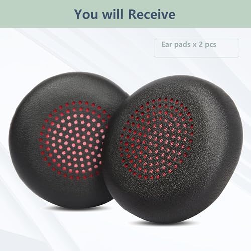 Transform Your Sound Experience with Premium Replacement Earpads for House of Marley EM-JH101-BK Rebel Wireless Headphones – Luxurious Memory Foam and Protein Leather Cushions for Superior Comfort and Sound Isolation, Ideal for Music Enthusiasts Seeking Long-Lasting Durability and Effortless Installation