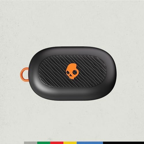 Skullcandy Push Play Active Wireless Earbuds – Premium Bluetooth Headphones with Advanced Noise Isolation, 34-Hour Battery Life, Ultra-Secure Over-Ear Fit, Sweat & Water Resistant, Integrated Microphone for Seamless i Phone & Android Use – Trendy Preppy Blue for Dynamic Lifestyles
