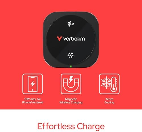 Revolutionize Your Road Trips with the Verbatim Qi2 Magnetic Wireless Car Charger – Effortless Charging, Dynamic RGB Illumination, and Universal Device Compatibility for a Seamless Drive Experience
