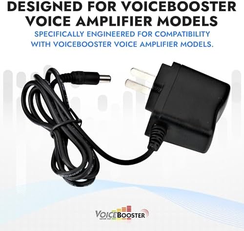 Voicebooster Speak Out Fast Charging Replacement Cable Pack – Reliable Power Source for Aker Voice Amplifiers – Portable, Durable, and Essential Charger for Enhanced Audio Performance