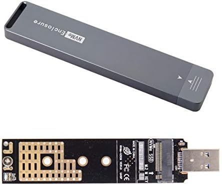 High-Performance CY USB 3.0 NVMe M-Key M.2 SSD Adapter with RTL9210 Chipset – Compact External Enclosure for Rapid Data Transfer and Enhanced Compatibility