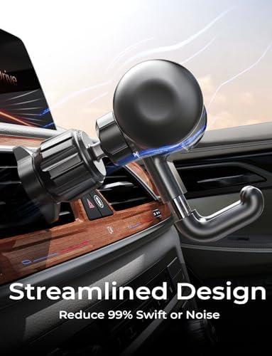 LISEN Heavy-Duty Car Vent Phone Mount for i Phone 12-16 Pro Max – Ultimate Secure Smartphone Holder with 360-Degree Rotation for Effortless Navigation and Quick Installation – Sleek Design for Safe Hands-Free Driving in Any Vehicle